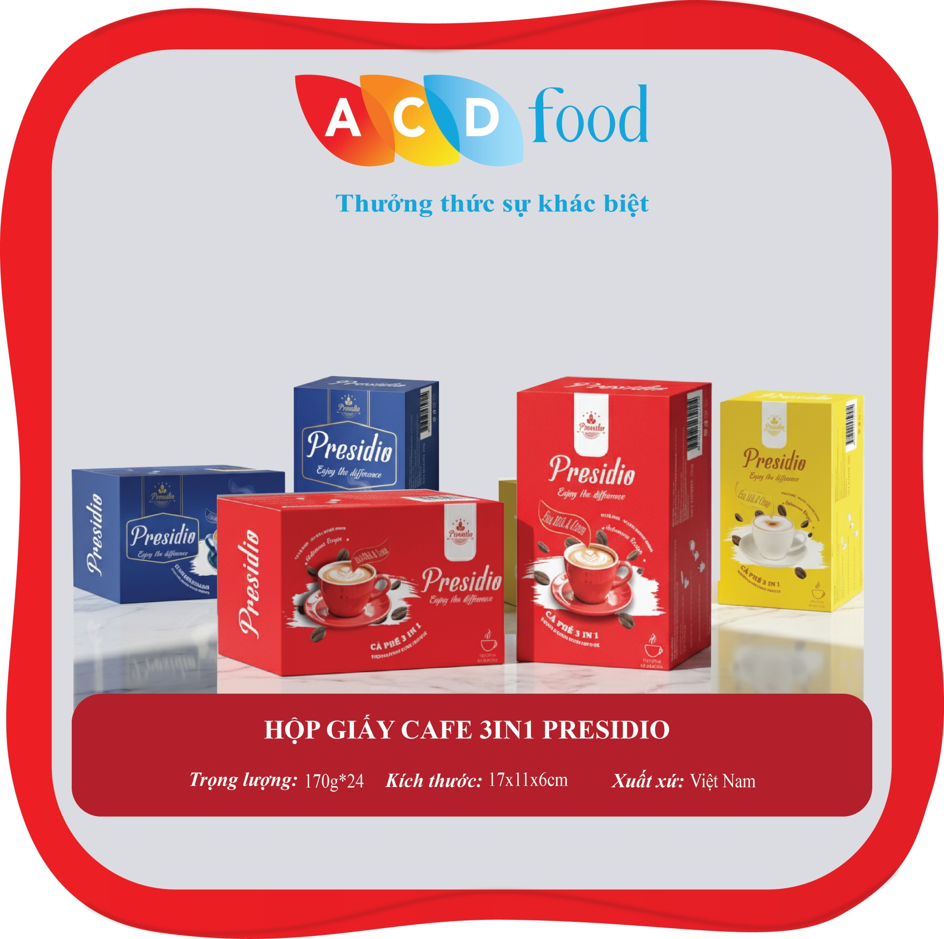 HỘP GIẤY TRÀ CHANH FRESCA